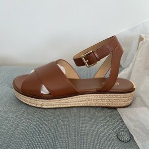 NEW Michael Kors Leather Sandal